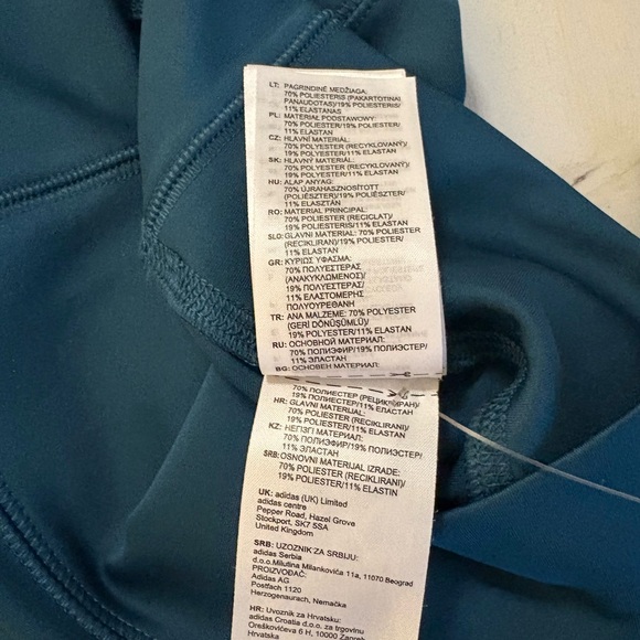 Adidas Women’s Leggings Size Small NWT Running Yoga Gym Workouts - Picture 8 of 13